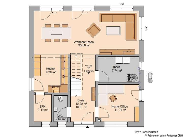 Grundriss Erdgeschoss