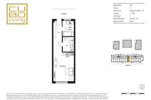 Kompakte 2-Zimmer Wohnung mit EBK in Darmstadt! – Hügelstraße 73, 64283 Mitte, Darmstadt – Vorschaubild 8