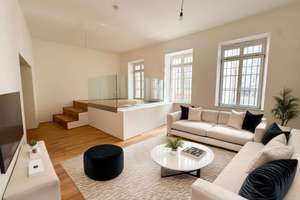 Stilvolle 3-Zimmer-Wohnung mit Terrasse in der Mainzer Altstadt