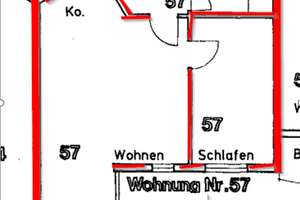 Gemütliche 2 ZKB-Wohnung mit Einbauküche u. Kfz-Stellplatz ab 01.02.2026 – Thujaweg 7, 76149 Neureut, Karlsruhe – Vorschaubild 6