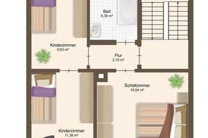 Attraktives 4-Familienhaus in beliebter Wohnlage – Die vollständige Adresse der Immobilie erhältst du vom Anbieter., 75179 Arlinger, Pforzheim – Vorschaubild 5
