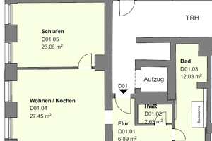 Gemütliche 2-Zimmer-Wohnung in der Weststadt – Moningerstraße 11, 76135 Weststadt, Karlsruhe – Vorschaubild 12