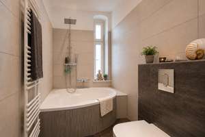 Sonniger und stilvoll sanierter Altbau mit 3 Zimmern auf 92 m² – bezugsfrei – Knobelsdorffstr. 44, 14059 Charlottenburg, Berlin – Vorschaubild 9