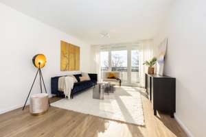 BESICHTIGUNG SAMSTAG 16. MAI: Helle, ruhige 4 Zimmer im 7. OG mit Ausblick – Die vollständige Adresse der Immobilie erhältst du vom Anbieter., 81927 Johanneskirchen, München – Vorschaubild 2