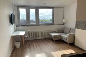 Möbliertes Einzimmerappartement - Nähe Mediapark  - 32 m² – Graeffstr. 1, 50823 Neuehrenfeld, Köln – Vorschaubild 9
