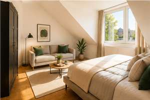 Familienfreundliche 3,5-Zimmer-Dachgeschoss-Maisonette mit Galerie & TG in Obermenzing – Verdistraße 116, 81247 Obermenzing, München – Vorschaubild 6