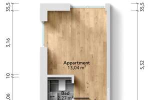 Neubau: Mikroapartments in KFW 55-Standard (A+) | Ap. 9 – Die vollständige Adresse der Immobilie erhältst du vom Anbieter., 81247 Obermenzing, München – Vorschaubild 8