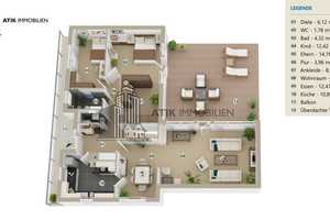 ATIK: Freistehendes EFH mit möglicher Einliegerwohnung auf großem Grundstück in ruhiger Naturlage – Rhein-Neckar-Kreis – Vorschaubild 45