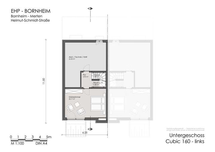 Grundriss Cubic 160 KG Links