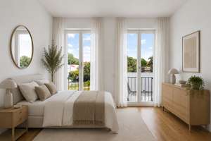 Entrée Weißensee –  Bezugsfreie Neubauwohnung mit Südwestbalkon, zwei Bädern & Aufzug – Lehderstraße 30, 13086 Weißensee, Berlin – Vorschaubild 16