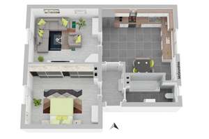 Stadtnahe Etagenwohnung 4.OG. ohne Aufzug in Hagen-Wehringhausen