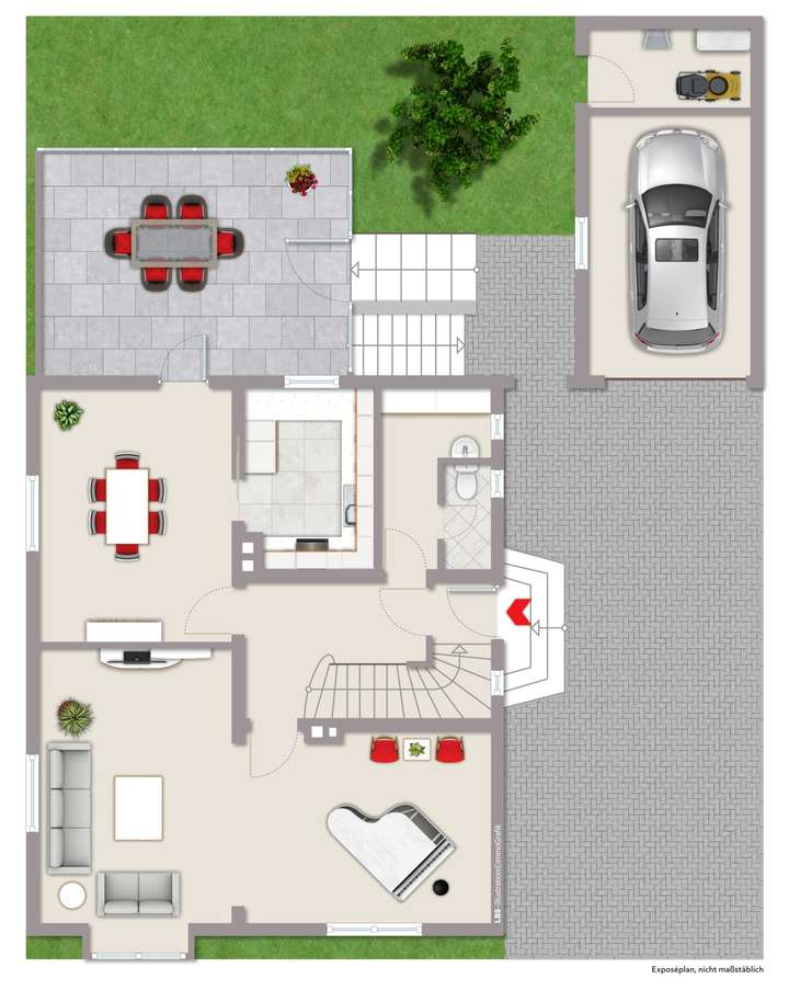 Grundriss Erdgeschoss