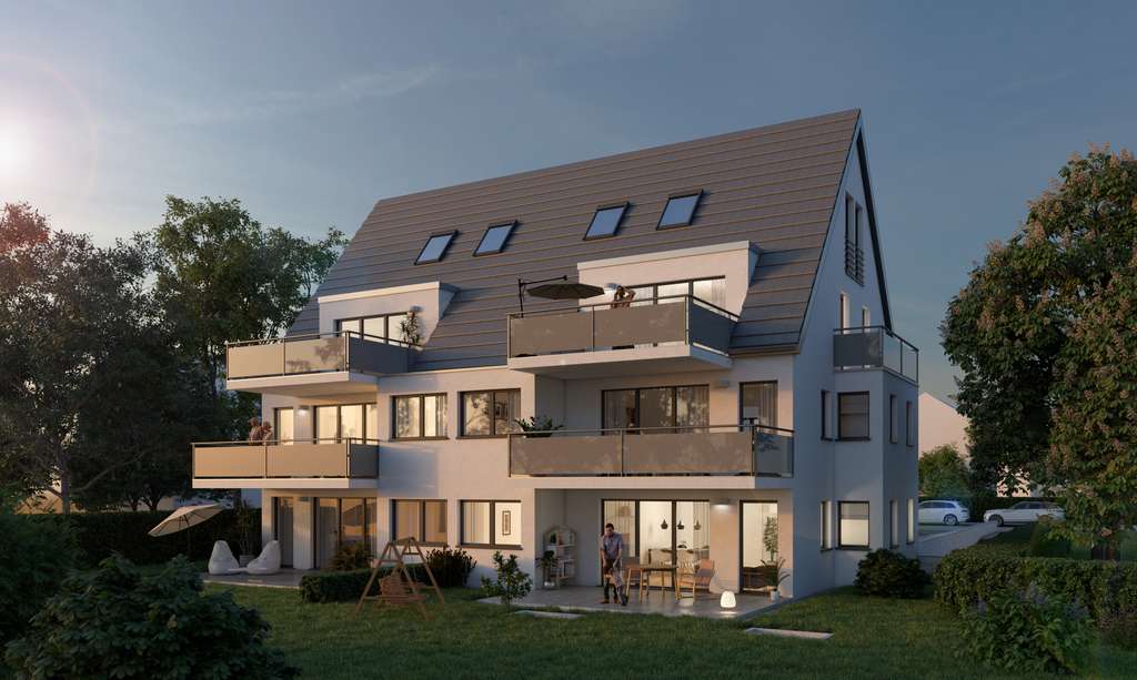 Moderne, großzügige Maisonette-Wohnung in kleiner Wohneinheit, bevorzugte Wohnlage in Ludwigsburg!