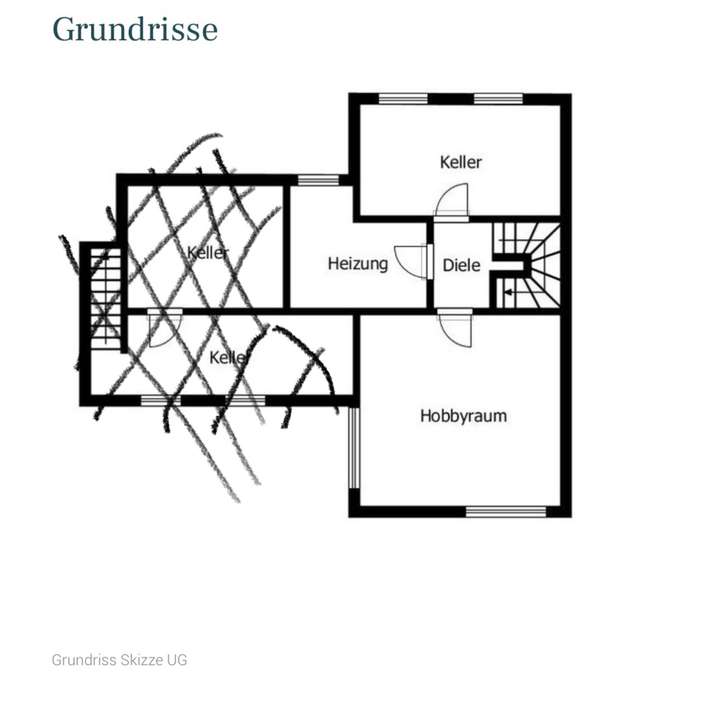 Grundriss Keller