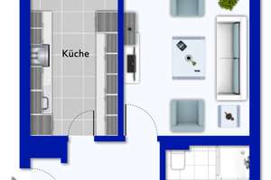 Ihr Zuhause mit Aussicht: 3,5-Zimmerwohnung im 18. OG mit Loggia und großzügigem Lichteinfall – 70599 Asemwald, Stuttgart – Vorschaubild 13