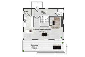 Garten oder Dachterrasse? - Beides! Exklusives ZFH mit Alpenblick vor den Toren Münchens – Die vollständige Adresse der Immobilie erhältst du vom Anbieter., 85386 Eching – Vorschaubild 37