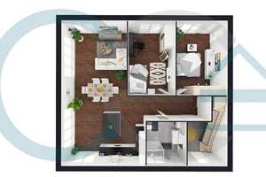 Großzügige Ober-/Dachgeschosswohnung im Erstbezug – 3 Zimmer, Studio, moderne Küche & Stellplatz – Hannover – Vorschaubild 11