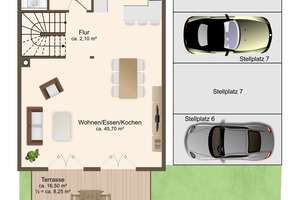 Wunderschöne Neubau-Doppelhaushälfte in Vaterstetten bei München in Aufbereitung für Sie! Haus 1 – Die vollständige Adresse der Immobilie erhältst du vom Anbieter., 85591 Vaterstetten – Vorschaubild 2