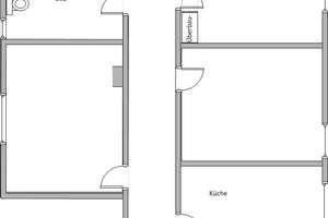 Für max. 2 Personen: weitläufige, helle Altbauwohnung im DG, 70 qm, Klimaanlage, Garten – Die vollständige Adresse der Immobilie erhältst du vom Anbieter., 46049 Alstaden-West, Oberhausen – Vorschaubild 12
