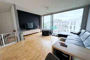 Exklusives Wohnerlebnis im Neckarbogen: Moderne 5-Zimmer-Maisonette mit Dachterrasse & Tiefgarage