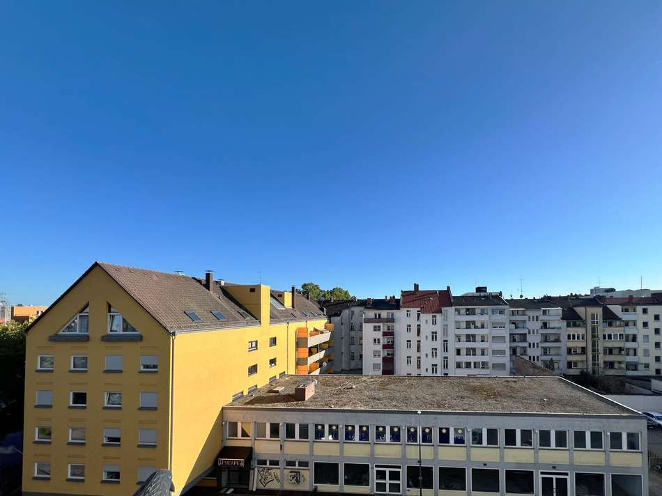 Aussicht Wohnzimmer sowie B...