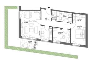 Befristete 3-Zimmer-Gartenwohnung mit privater Terrasse – Die vollständige Adresse der Immobilie erhältst du vom Anbieter., 22559 Rissen, Hamburg – Vorschaubild 12