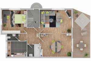 Solides Dreifamilienhaus in zentraler Lage von Sillenbuch – Die vollständige Adresse der Immobilie erhältst du vom Anbieter., 70619 Sillenbuch (Ortsteil), Stuttgart – Vorschaubild 15