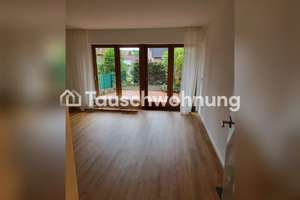 Tauschwohnung: 2ZKB mit zwei Gärten/Terasse in ruhiger Lage und stadtnah