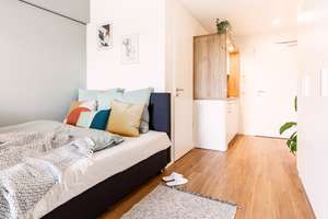 THE FIZZ München - Vollmöblierte Apartments mit flexiblen Mietzeiten – Hanebergstraße 2, 80637 Dom Pedro, München – Vorschaubild 3
