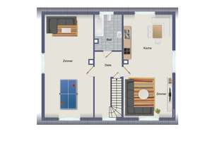 Zweifamilienhaus mit Garten und Doppelgarage in Neuhof- Hattenhof – Die vollständige Adresse der Immobilie erhältst du vom Anbieter., 36119 Neuhof – Vorschaubild 9