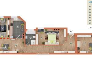 Stilvolle Altbau- Gartenwohnung mit Büro/Laden - Denkmalschutz – Die vollständige Adresse der Immobilie erhältst du vom Anbieter., 80687 Sankt Ulrich, München – Vorschaubild 18