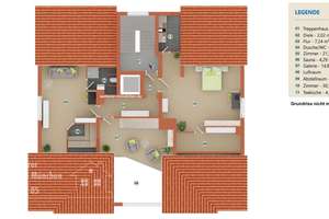 Schöne helle 7 Zimmer-Maisonette: Wohnen oder teilen in zwei Einheiten – Die vollständige Adresse der Immobilie erhältst du vom Anbieter., 81247 Obermenzing, München – Vorschaubild 14