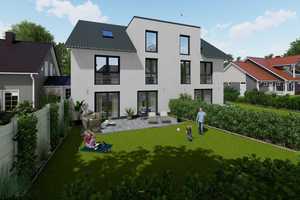 Neubau Doppelhaushälften in schöner Lage, flexible Grundrisse; Umplanung zum Mehrgenerationenhaus – Plittersdorferstraße 44, 76437 Rastatt (Kreis) – Vorschaubild 1