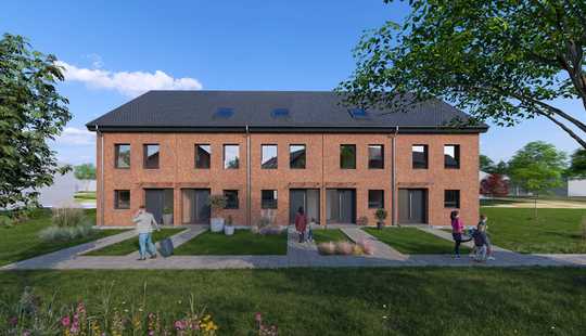 Bild von Modernes Klinkerhaus mit 127 m² Wohnfläche im KfW-55 Standard jetzt NEU "Förderung Effizienzhaus 55"