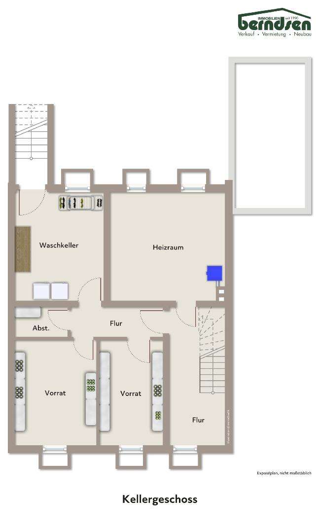 Grundriss: Kellergeschoss