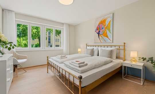 Modern sanierte 3-Zimmer-Wohnung mit Fußbodenheizung & Einbauküche