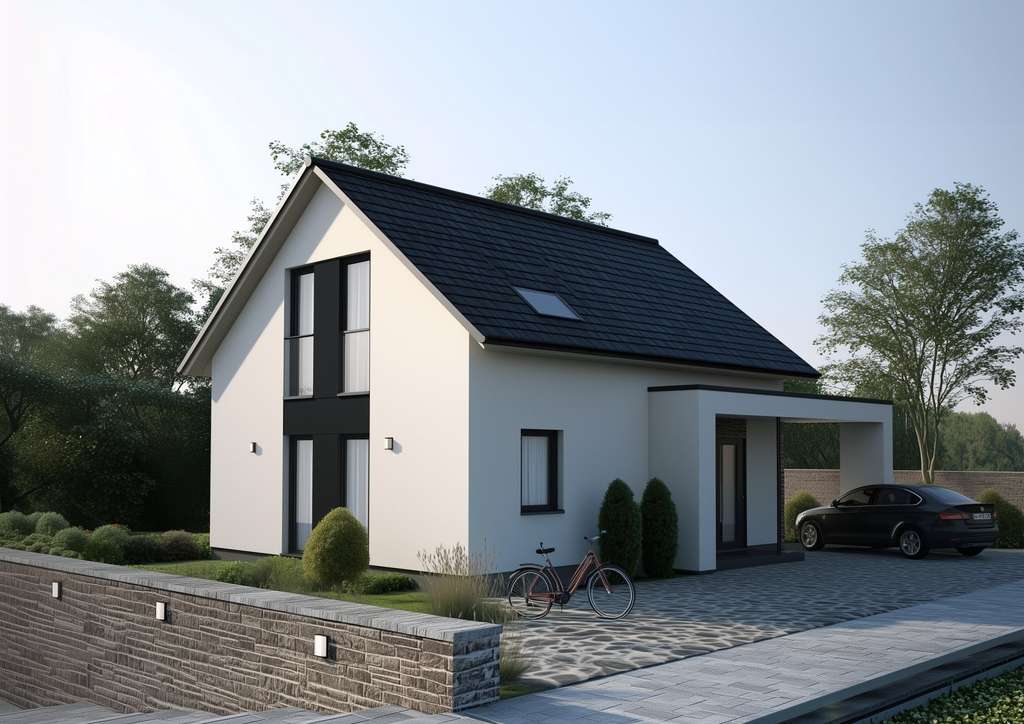 Immobilie in Lüttow-Valluhn - Moderner NEUBAU mit Familiengrundriss: Schaalsee-Nähe statt Stadtlärm - Bild 0