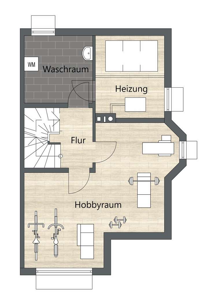 Grundriss Kellergeschoss