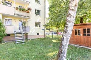 Gemütliche Gartenwohnung für eine kleine Familie