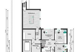 170 m² Architektenhaus, versetzte Ebenen, hervorragende Lage, 1.402 m² Parkgrundstü – Wesel (Kreis) – Vorschaubild 44