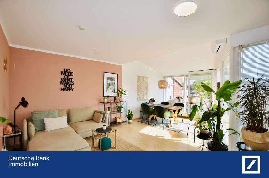 Platz an der Sonne! - Moderne 3-Zimmer-Wohnung mit großer Loggia in Ratingen-Mitte