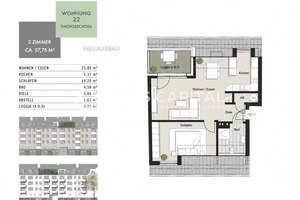 NEUBAU PENTHOUSE MIT GROßER SÜD-DACHTERRASSE IM RUHIGEN GEREONSVIERTEL AM MEDIAPARK +PROVISIONSFREI+ – 50670 Altstadt/Nord, Köln – Vorschaubild 9
