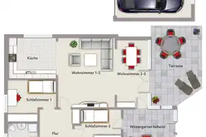 Umfangreich saniertes Haus mit 3 Wohneinheiten – Oldenburg (Oldenburg) – Vorschaubild 34