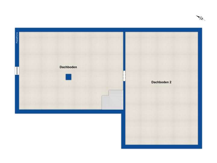 Grundriss Dachboden