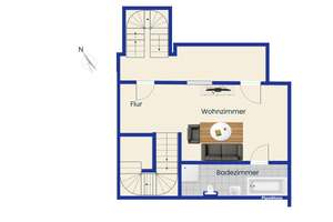 Erstbezug 2026: Hochwertig sanierte 2-Zimmer-Maisonettewohnung in Toplage von Magdeburg-Fermersleben – 39122 Fermersleben, Magdeburg – Vorschaubild 6
