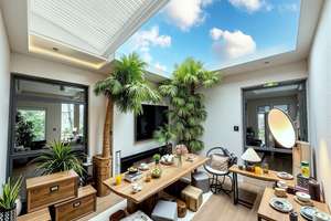 NEUER KP- 5.530,-pro QM-650 QM ZIERGRUNDSTÜCK MIT ATRIUM-HAUS- zum Erweitern für 180 qm Wfl. am Park – Die vollständige Adresse der Immobilie erhältst du vom Anbieter., 14167 Zehlendorf, Berlin – Vorschaubild 2