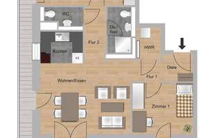 Stilvoll ankommen im Elisabethentor – modernes Wohnen im Zweitbezug – Am Hasenpfad 5, 65205 Delkenheim, Wiesbaden – Vorschaubild 14