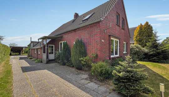 Bild von Großzügiges und teilsaniertes Einfamilienhaus in grüner Lage von Wiesmoor-Hinrichsfehn