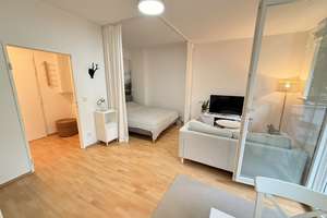 Bezugsfreies und möbliertes 1 Zimmer Apartment mit Balkon in Berlin-Kreuzberg - Provisionsfrei – Johanniterstr. 30, 10961 Kreuzberg, Berlin – Vorschaubild 14