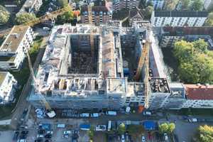 KFW55, exklusive Eigentumswohnung mit Balkon und Loggia, Fernwärme+Lüftungsanlage – Holzstapel 6, 30163 Hannover – Vorschaubild 1